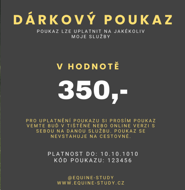 Poukaz na mé služby