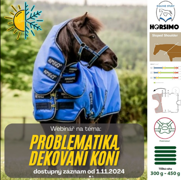 Webinář: Problematika dekování koní
